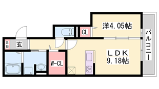 アイリープラザ上ノ丸の物件間取画像